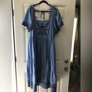 Old Navy Blue Maxi Dress